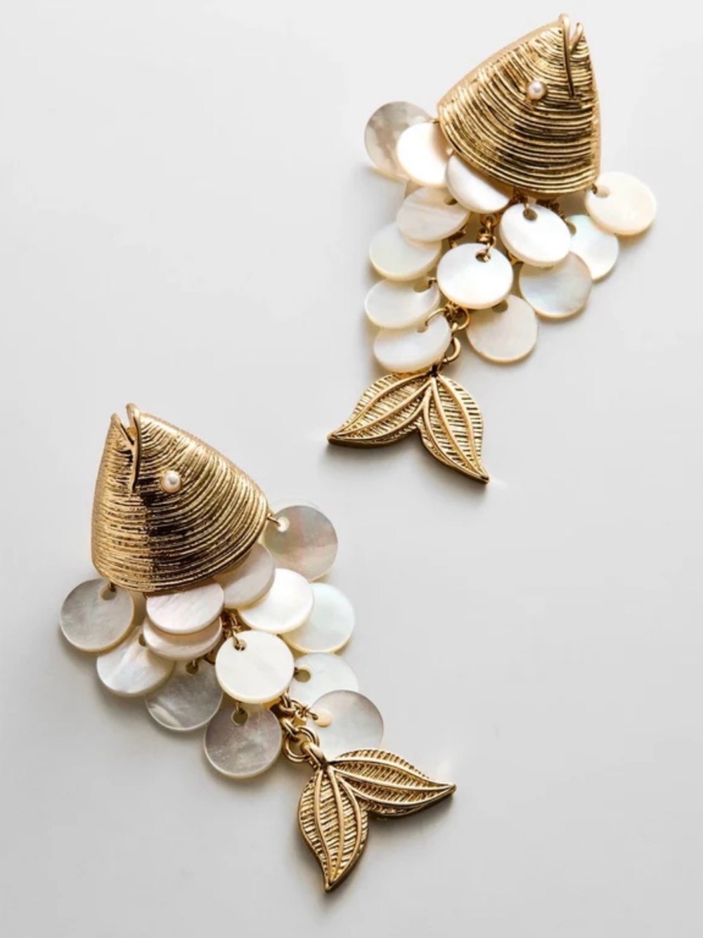 Baublebar Ripple Effect Fish Earrings